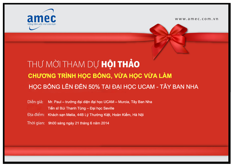 Hội thảo du học Tây Ban Nha - Đầu tư thấp hiệu quả cao