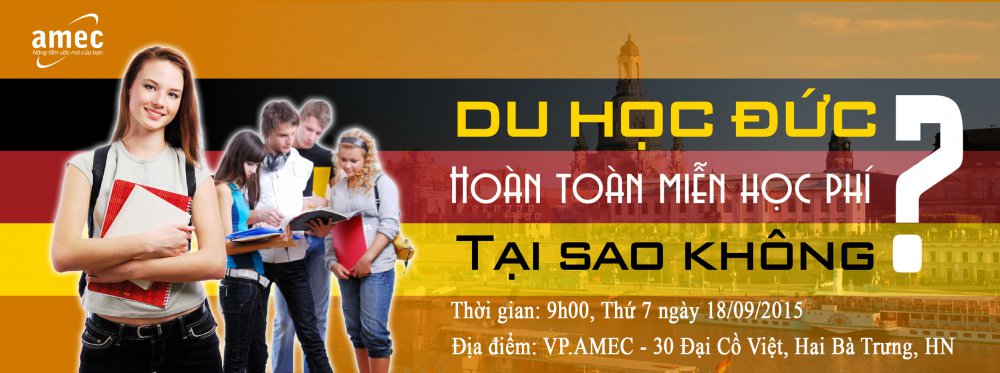 Hội thảo Du học Đức - Giấc mơ Đức