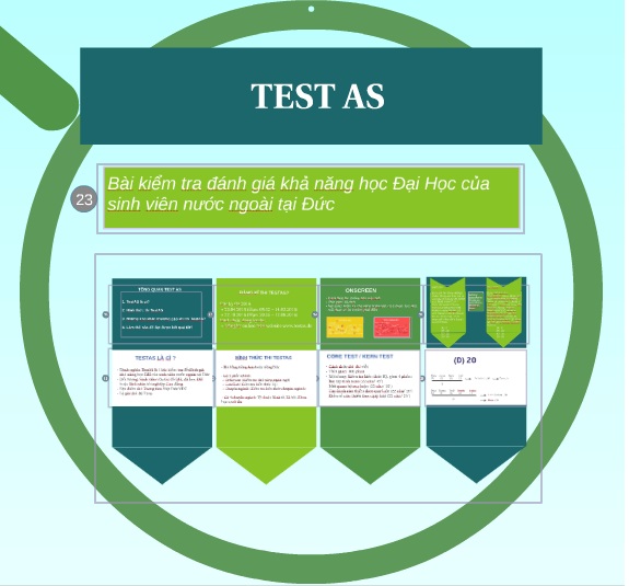 Hội thảo du học Đức: "Kinh nghiệm vàng cho kì thi TestAs"