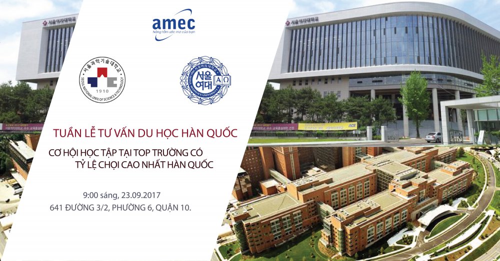 Tuần lễ tư vấn du học Hàn Quốc: Cơ hội học tập tại TOP trường có tỷ lệ chọi cao nhất Hàn Quốc