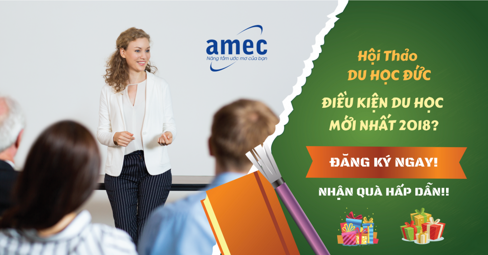 Hội thảo du học Đức: Điều kiện du học mới 2018?