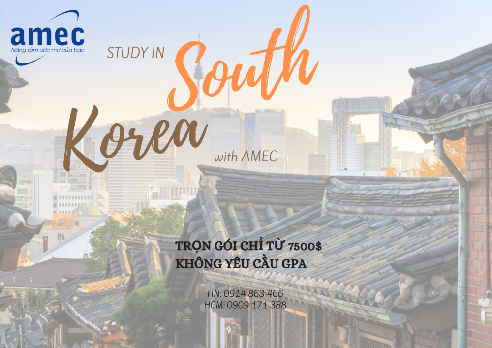 Du học Hàn Quốc 2021 trọn gói chỉ từ 7500 USD