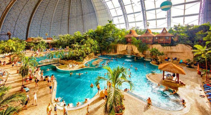 Tropical Islands ở Đức - Công viên nước lớn nhất Châu Âu
