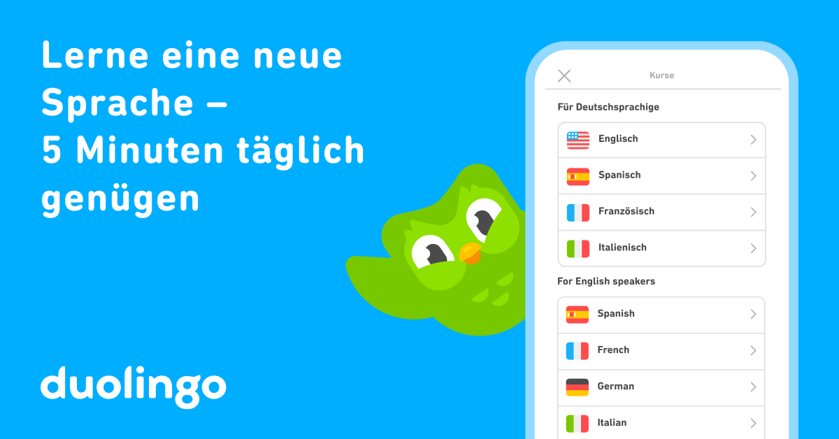 App học tiếng Đức Duolingo